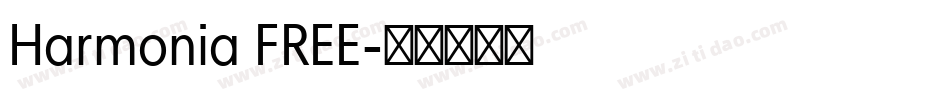 Harmonia FREE字体转换